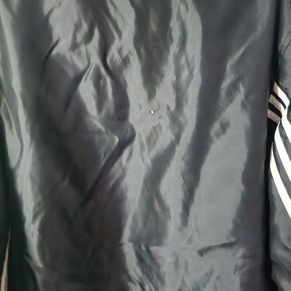 Heavy nylon Adidas jacket 4 zipper design nice! - Picture 13 of 14